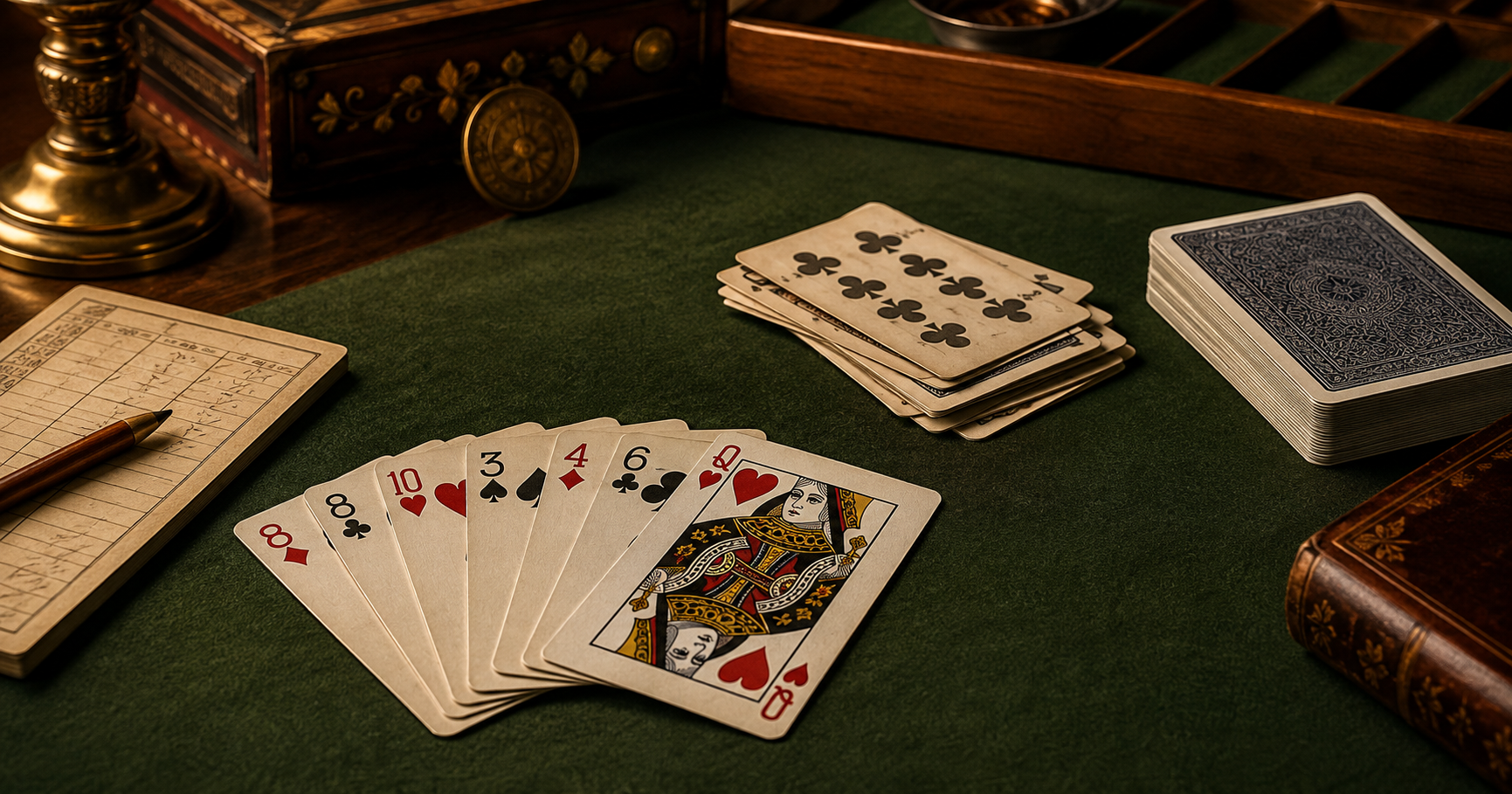 Gin rummy (gini) – säännöt, pisteytys ja historia Gin rummy (gini) – säännöt, pisteytys ja historia