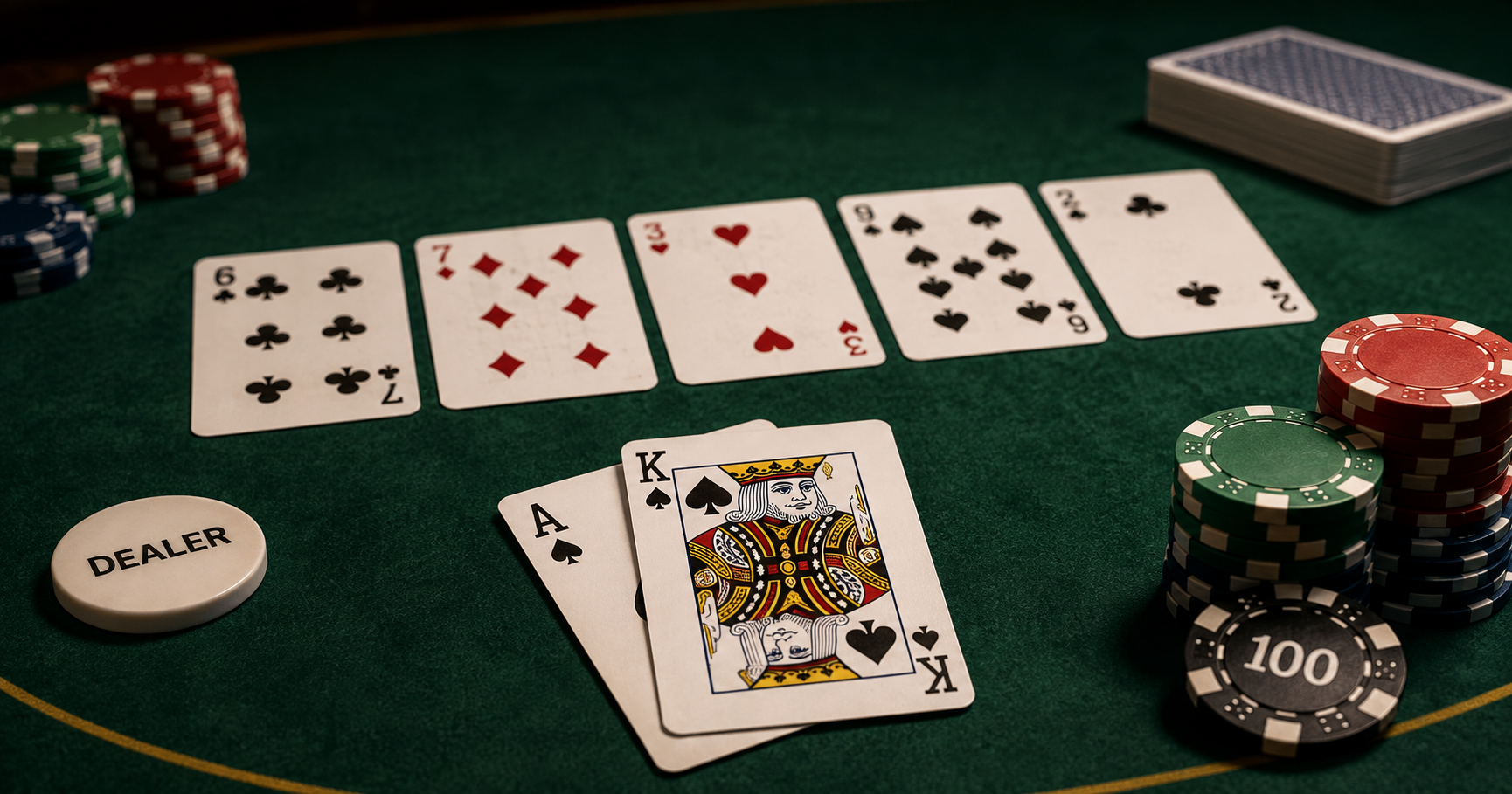 Short Deck -pokeri (6+ Hold'em) – säännöt ja pelin kulku Short Deck -pokeri (6+ Hold’em) – säännöt ja pelin kulku