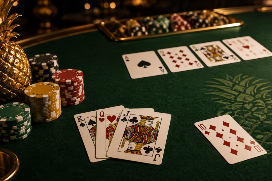 Pineapple-pokeri (Ananas) – säännöt ja variaatiot