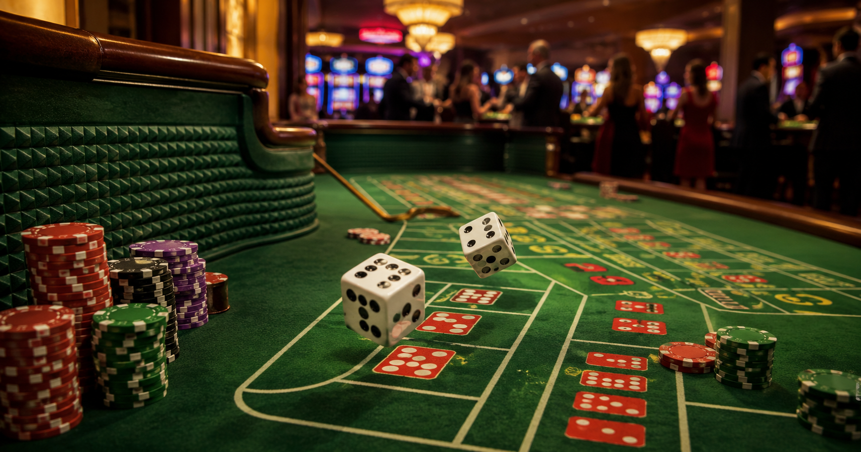 Craps-säännöt – näin noppapeliä pelataan Craps-säännöt – näin noppapeliä pelataan