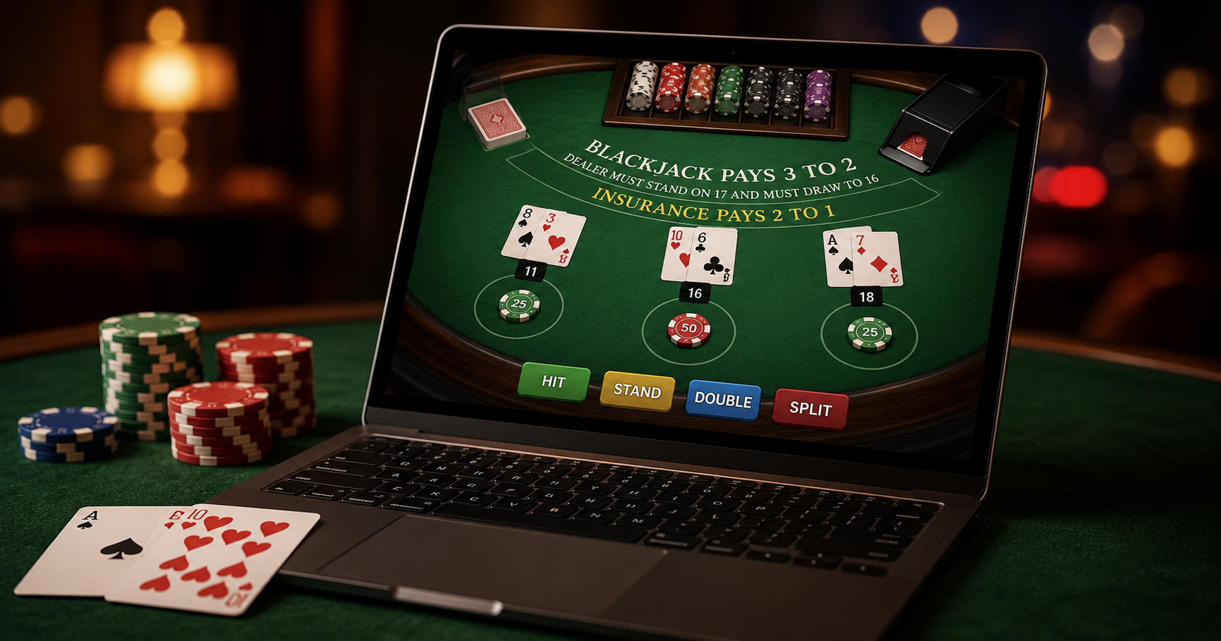 Online blackjack – näin blackjack toimii verkossa