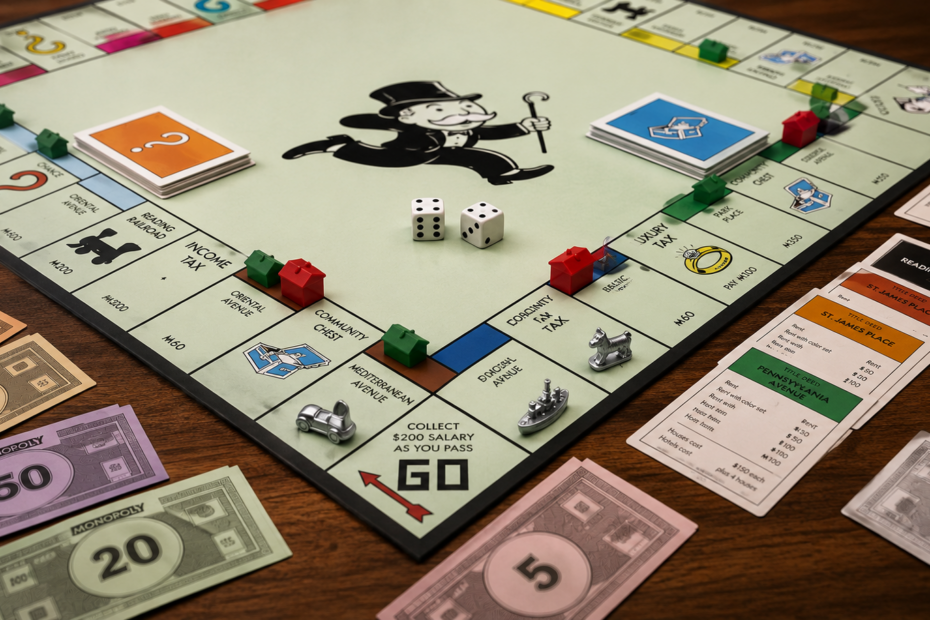 Monopoly – säännöt, pelin kulku ja historia Monopoly – säännöt, pelin kulku ja historia