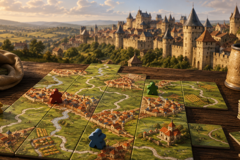 Carcassonne – strategiaa ja laattoja keskiaikaisessa kaupungissa Carcassonne – strategiaa ja laattoja keskiaikaisessa kaupungissa
