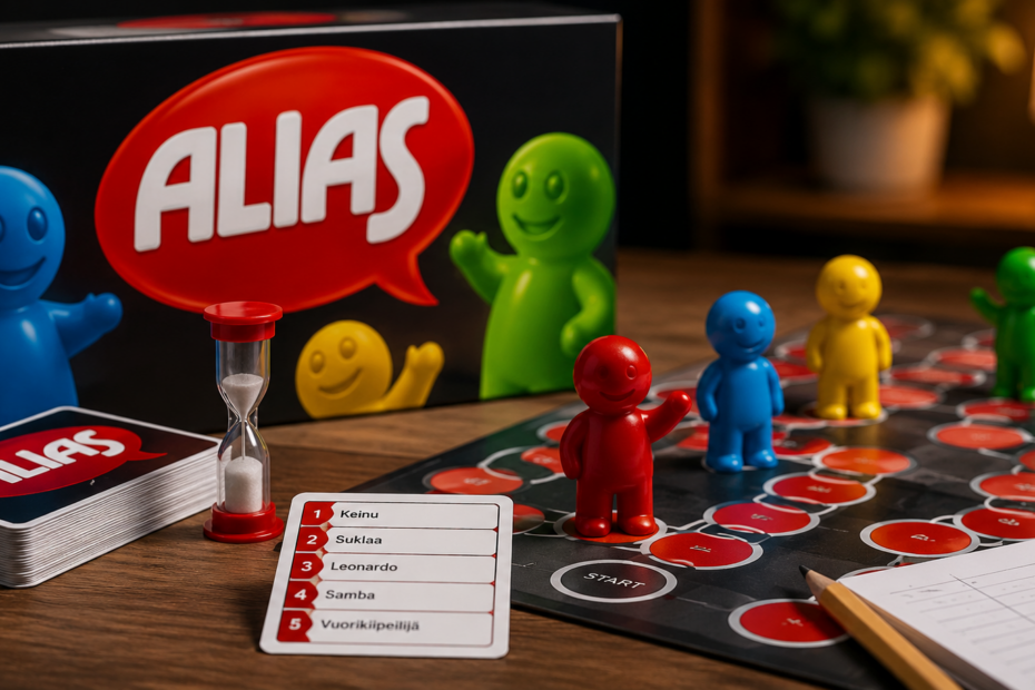 Alias – säännöt, pelin kulku ja versiot Alias – säännöt, pelin kulku ja versiot