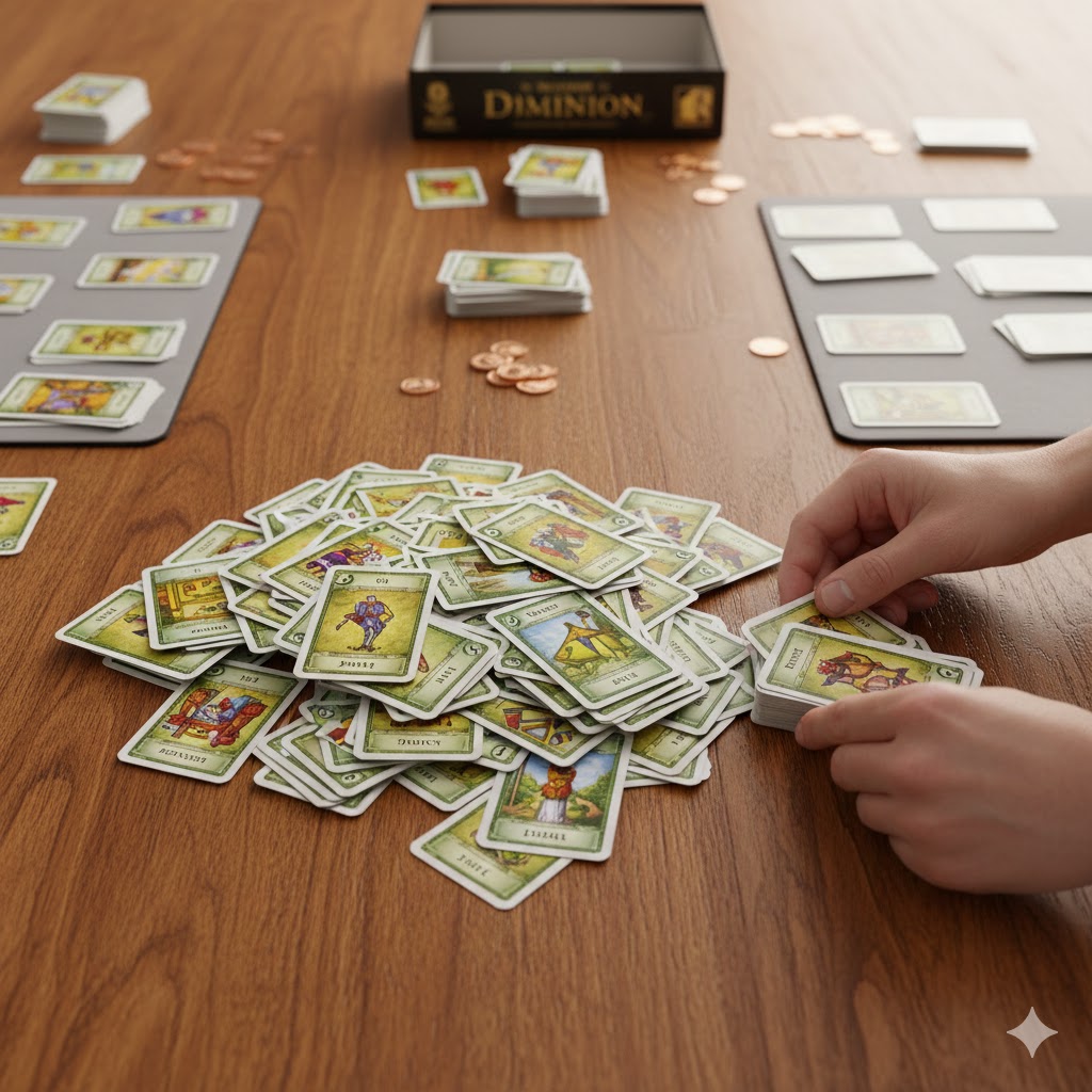 Dominion lautapeli: Strateginen opas pakanrakennuksen mestaruuteen Dominion lautapeli: kortit