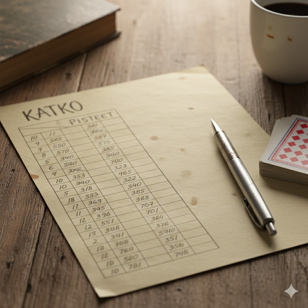 Katko korttipeli: Strateginen opas sääntöihin ja voittaviin tekniikoihin Katko korttipeli: pisteet