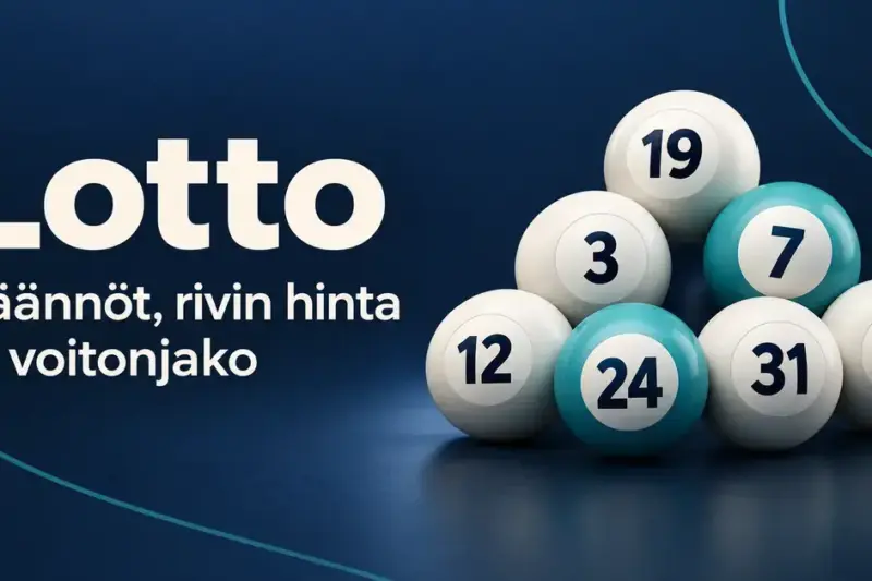 Lotto – säännöt, rivin hinta ja voitonjako