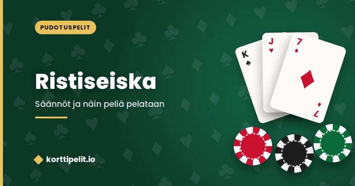 Ristiseiska – säännöt ja näin peliä pelataan Ristiseiska – säännöt ja näin peliä pelataan