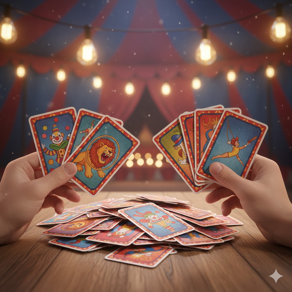 Sirkus korttipeli säännöt: kattava opas pelaamiseen ja strategioihin